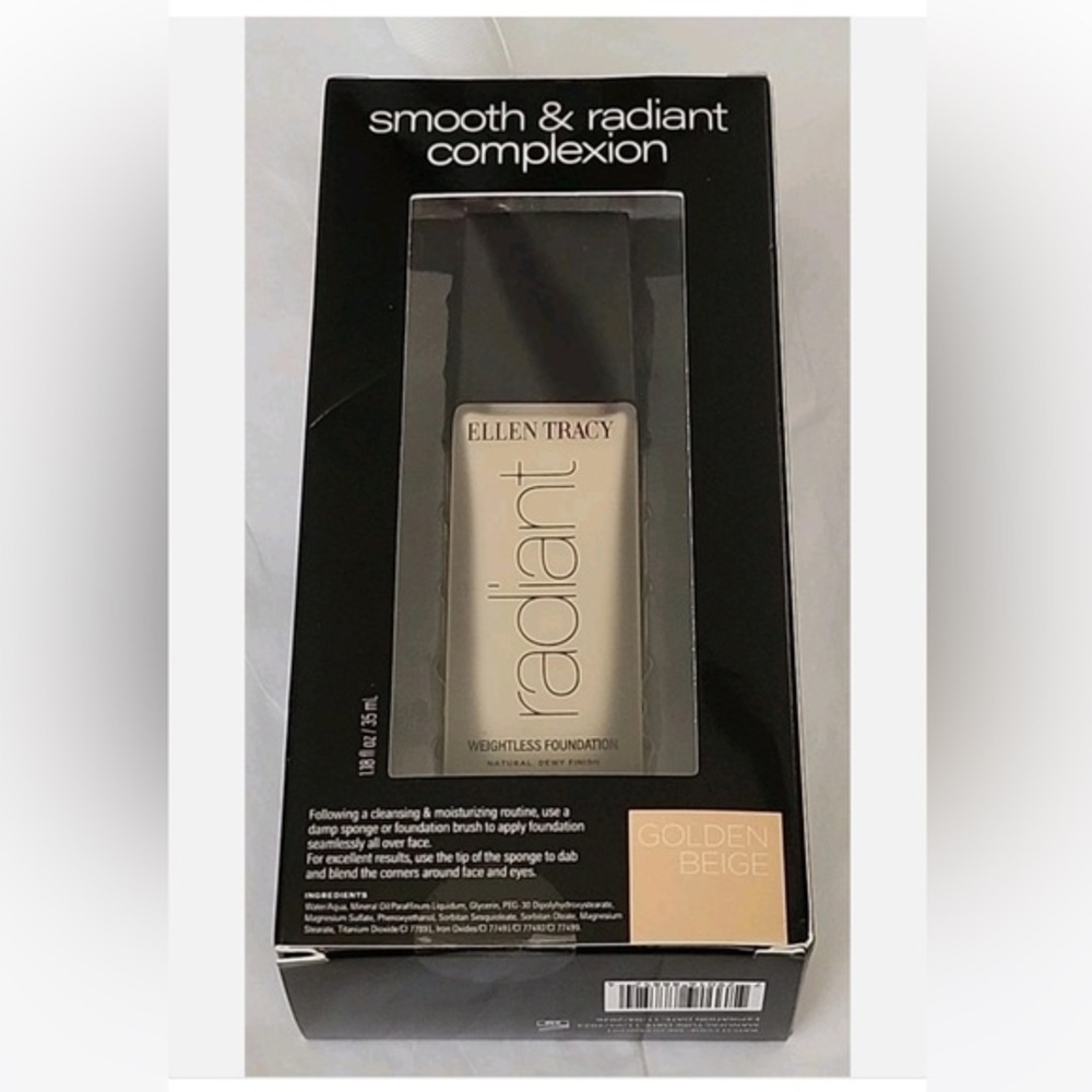 Ellen Tracy nwt Radiant Golden Beige Weightless Foundation